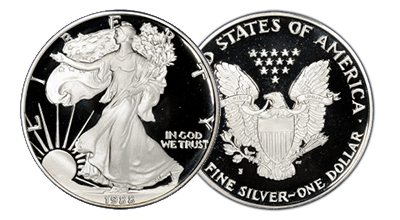 Thomas Uram Proof Silver Eagles